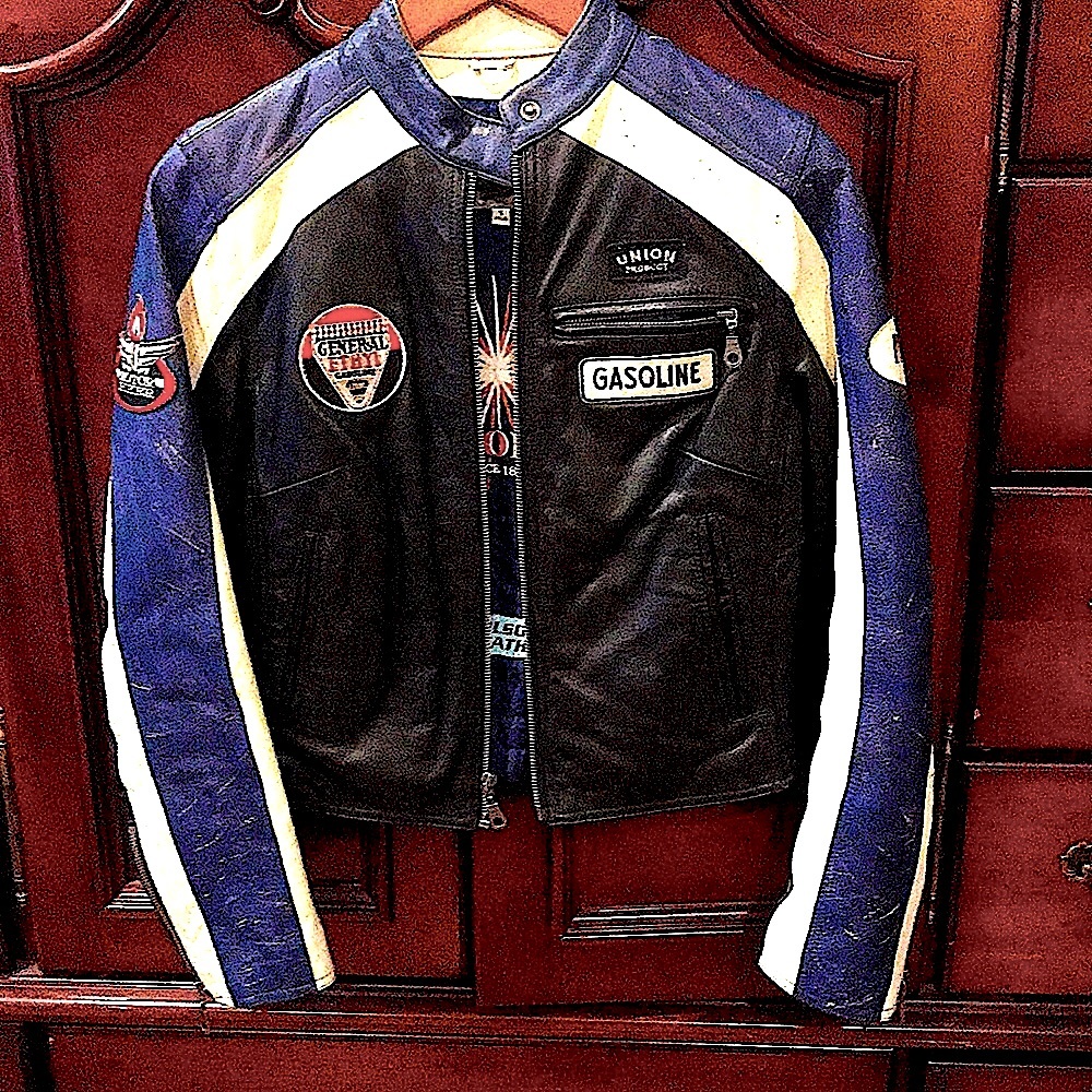 Wilson’s Leather Race Jacket **Size Small